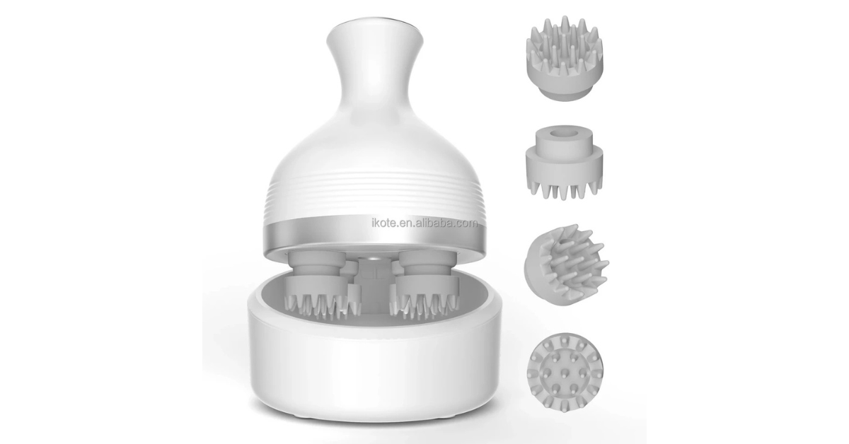 electric scalp massager for hair growth