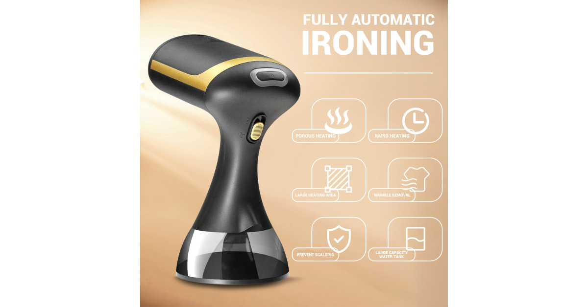 fast heating handheld garment steamer