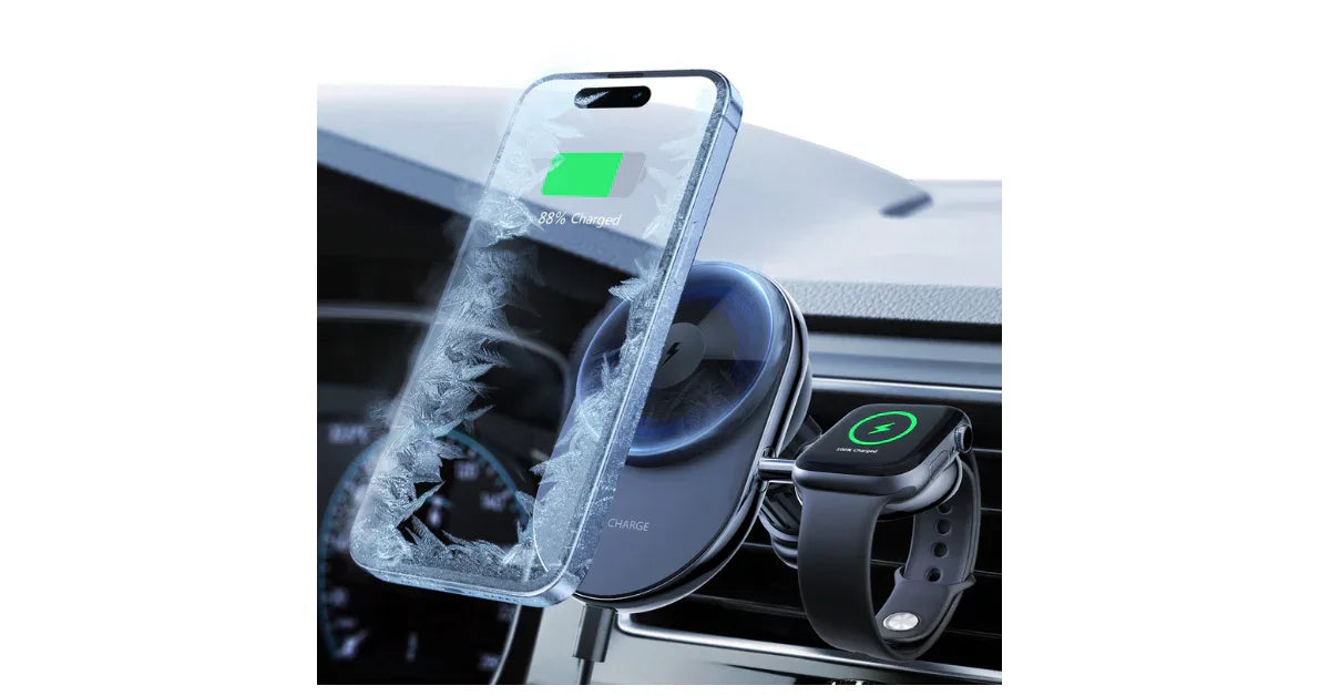 Wireless Magnetic Car Charger for BMW 3 Series – Fast & Safe Charging - vitaliqa