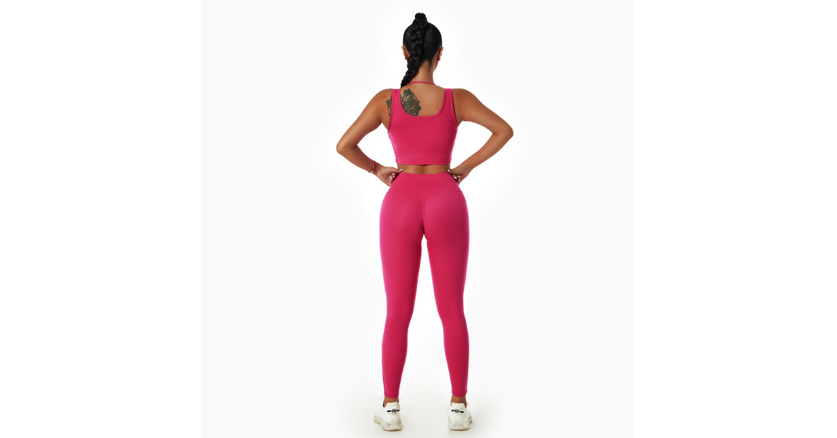 fitness crop top set