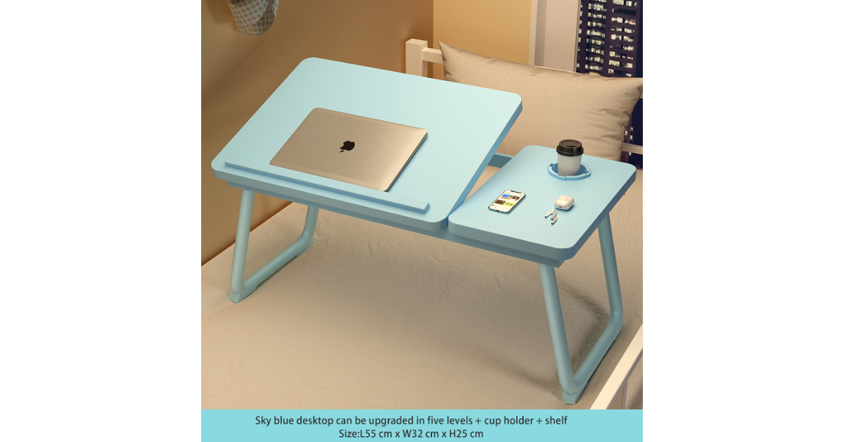 foldable laptop desk setup