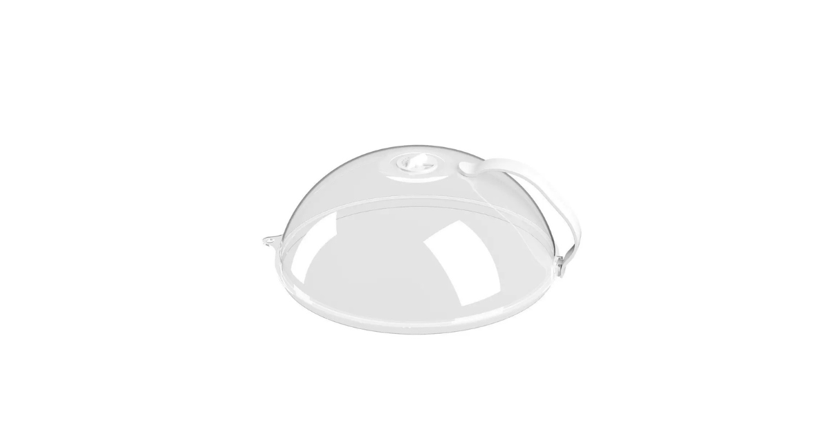 microwave cover protecting interior