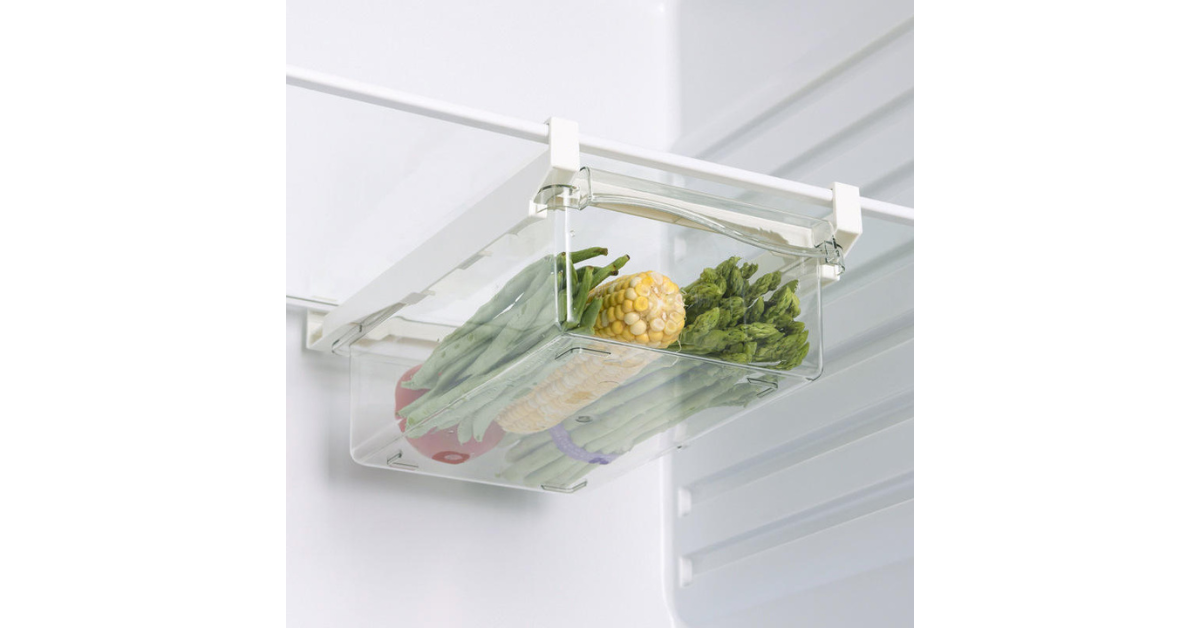 drink fridge organizer storage solution