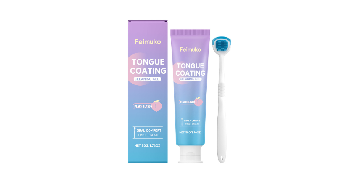 oral hygiene gel application tongue