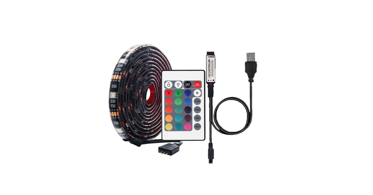 led strip lights for desk setup