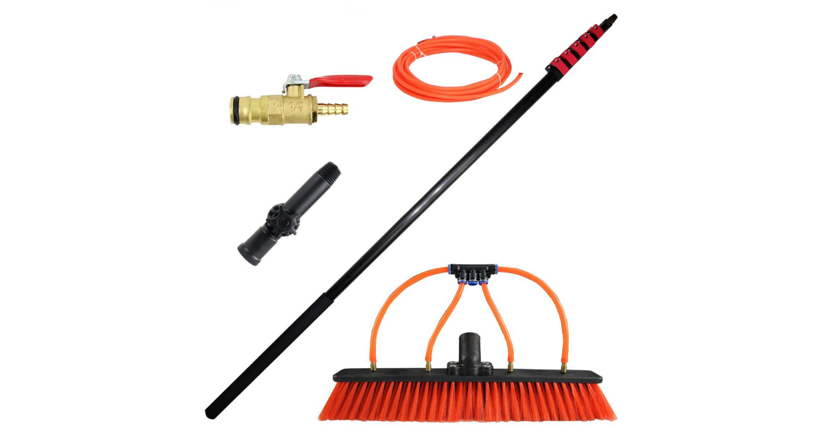 Eco-friendly aluminum cleaning rod