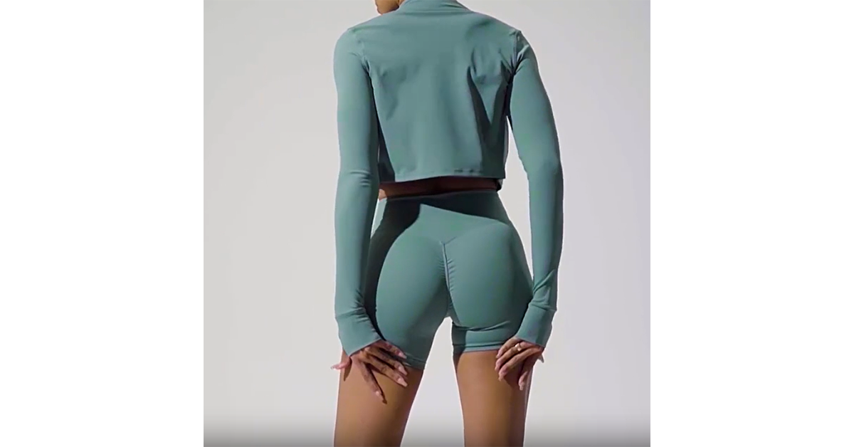full zip gym jacket women