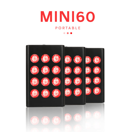 Sunsred SR-MINI 60 – Best LED Red & Infrared Light Therapy Panel 2025