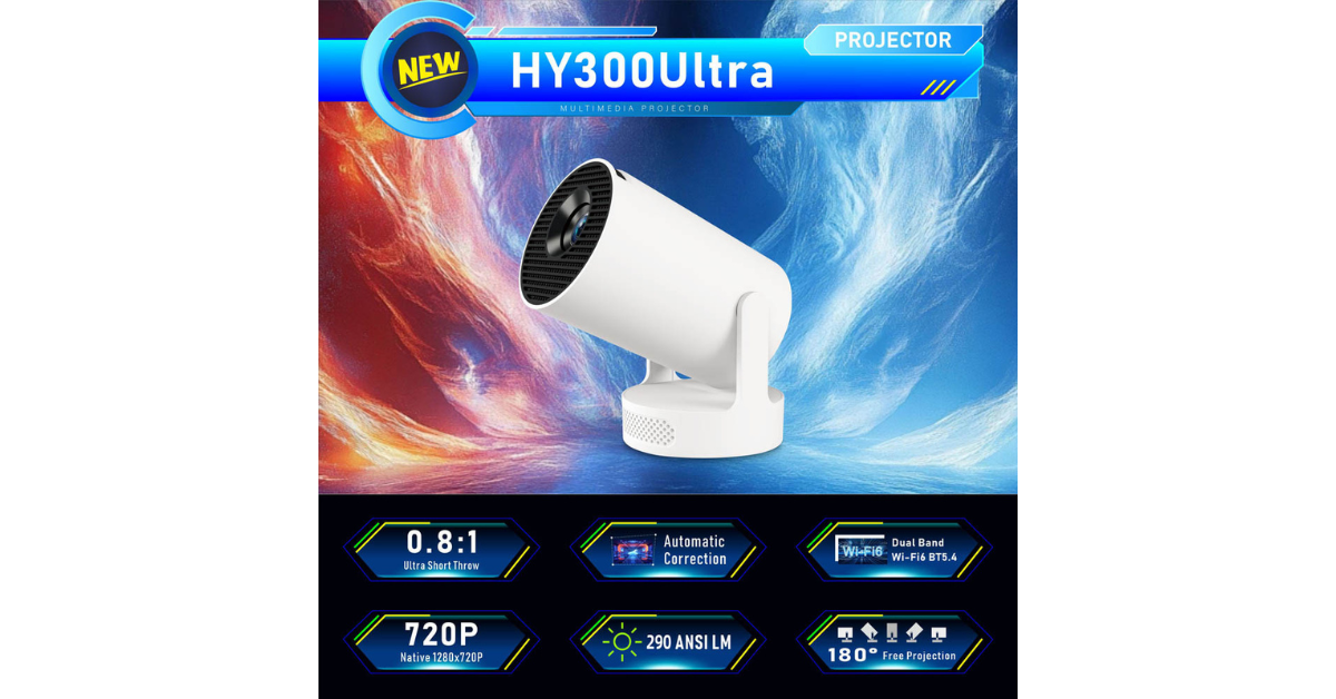 portable mini projector 1080p full hd display