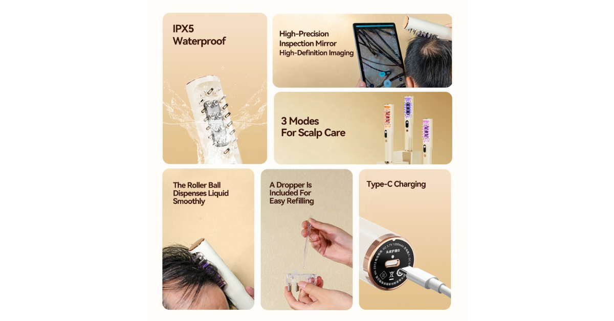 hair scalp massager therapy
