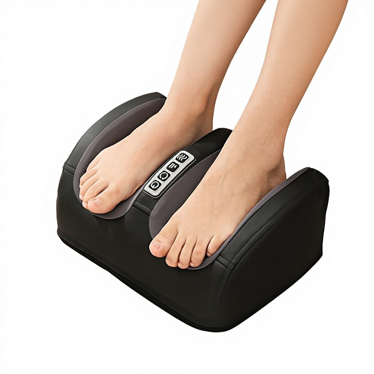 Heated foot massager for daily relaxation