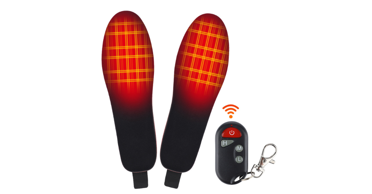 heated insoles for hunting outdoors