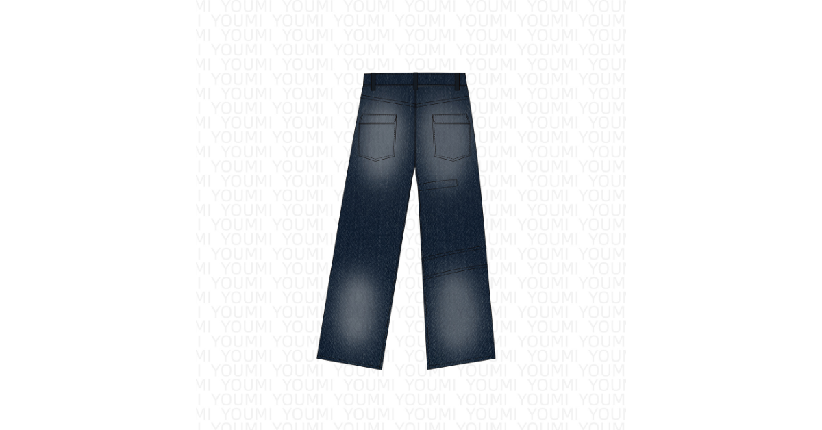dark denim jeans mens premium look