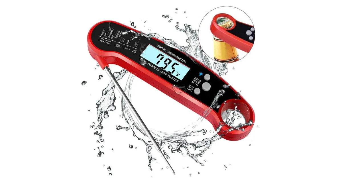 High Quality Waterproof BBQ Meat Thermometer – Fast, Accurate, Wireless - vitaliqa