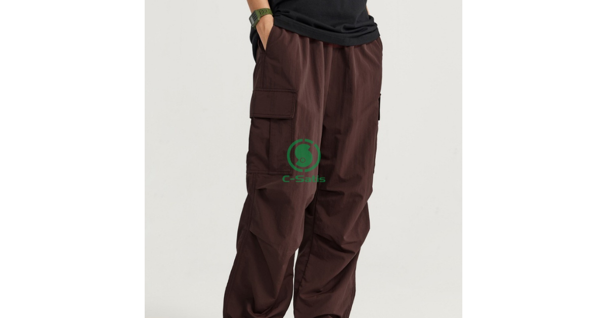 parachute pants women outfit