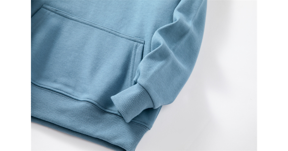 Kids hoodie in multiple colors on display