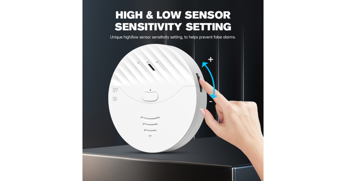 adjustable wireless door alarm with vibration sensitivity