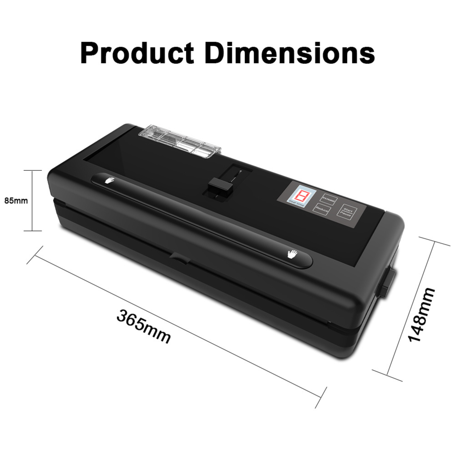 Household Vacuum Sealer Machine designed for meal preparation and organized food storage
