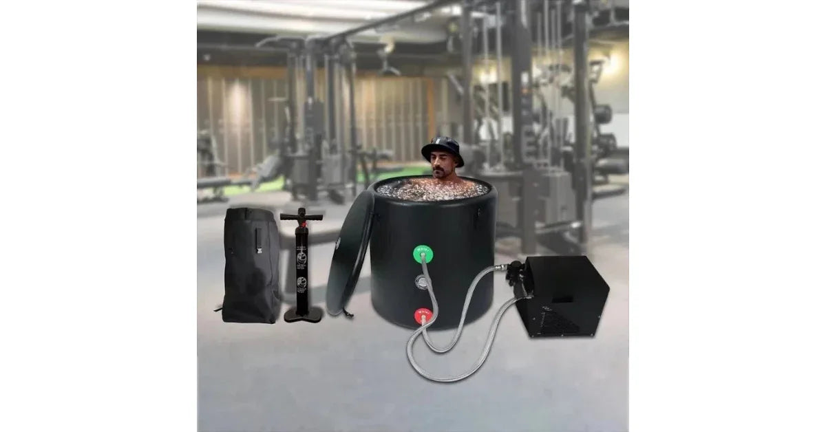 Portable Cold Plunge Tub with Chiller – Ice Bath Tub for Home Recovery - vitaliqa