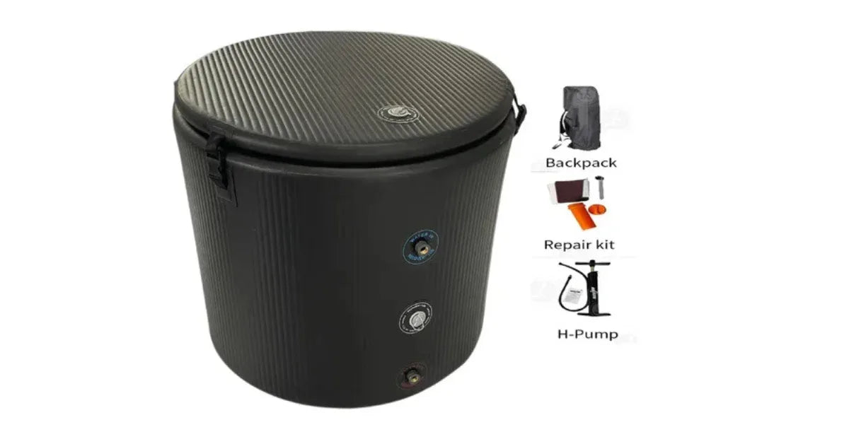 Portable Cold Plunge Tub with Chiller – Ice Bath Tub for Home Recovery - vitaliqa
