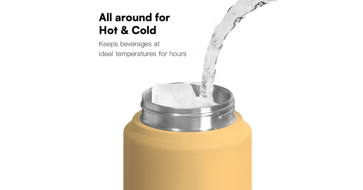 stainless steel insulated water bottle