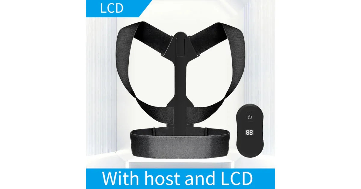 Smart Posture Corrector with Vibration Reminder – Adjustable Back Brace for Men & Women - vitaliqa