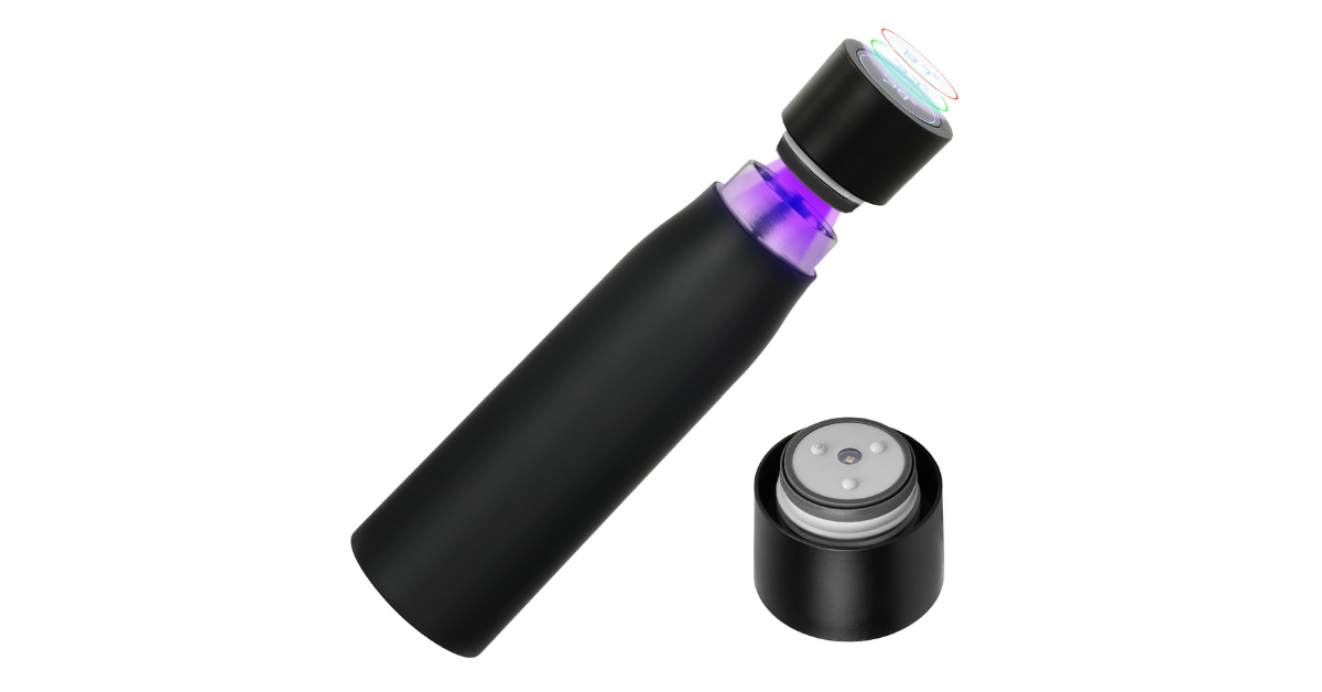 intelligent temperature bottle for daily hydration