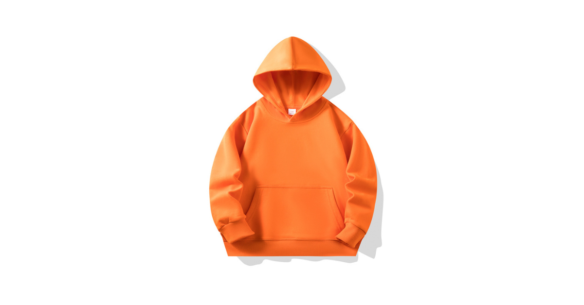 Custom logo printed on child’s hoodie