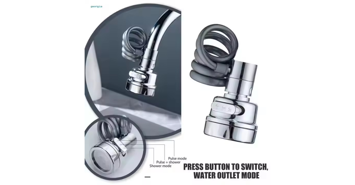 adjustable sink faucet extension