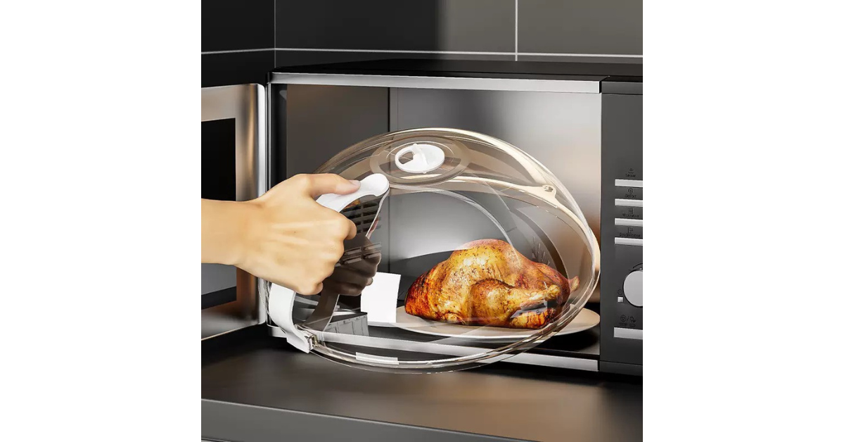 plastic microwave food cover dome
