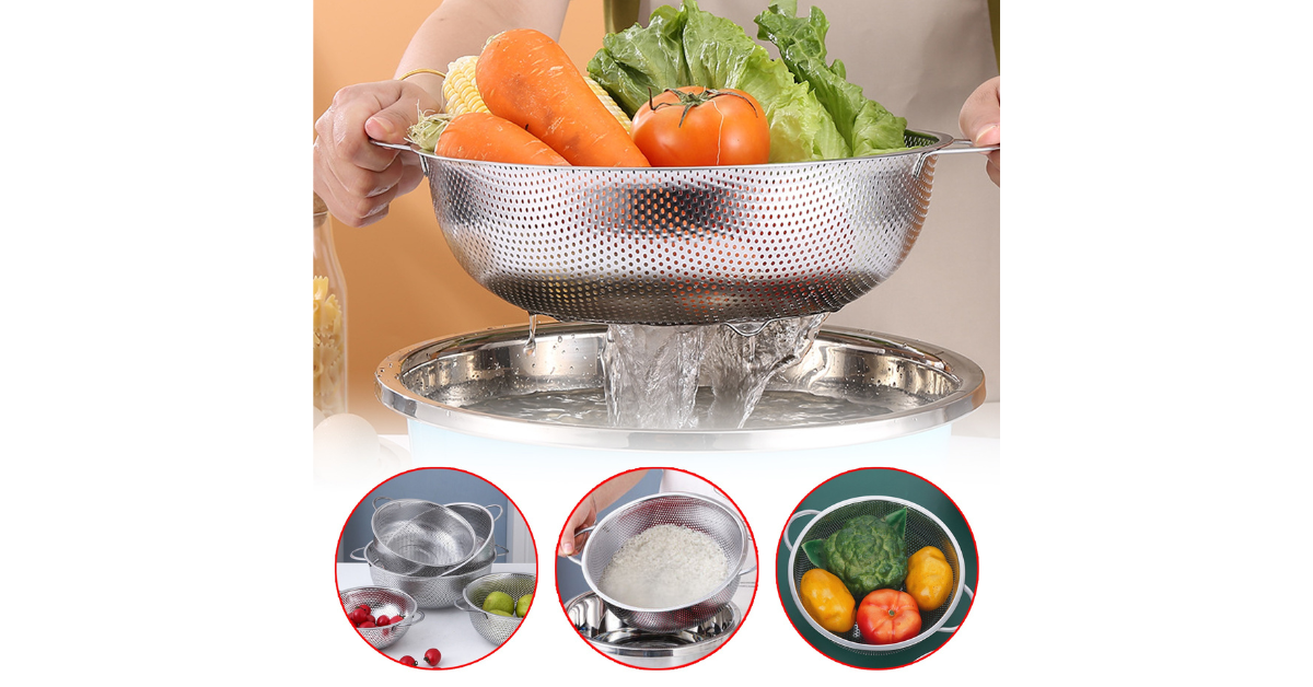 kitchen sink strainer for food and debris