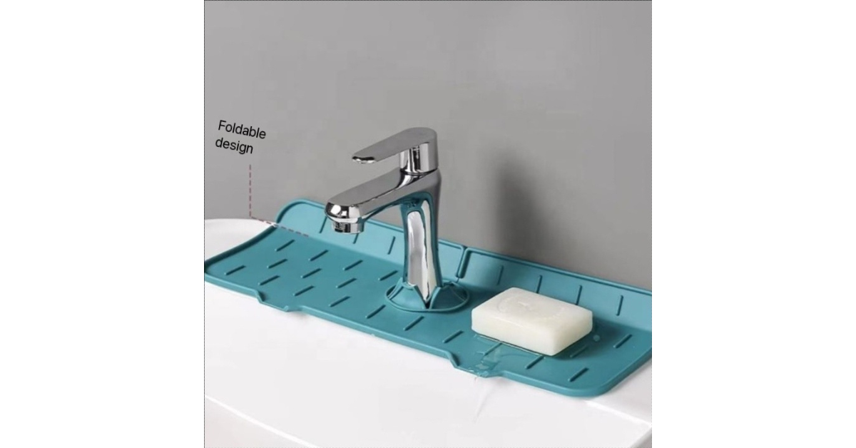 kitchen sink splash guard silicone mat