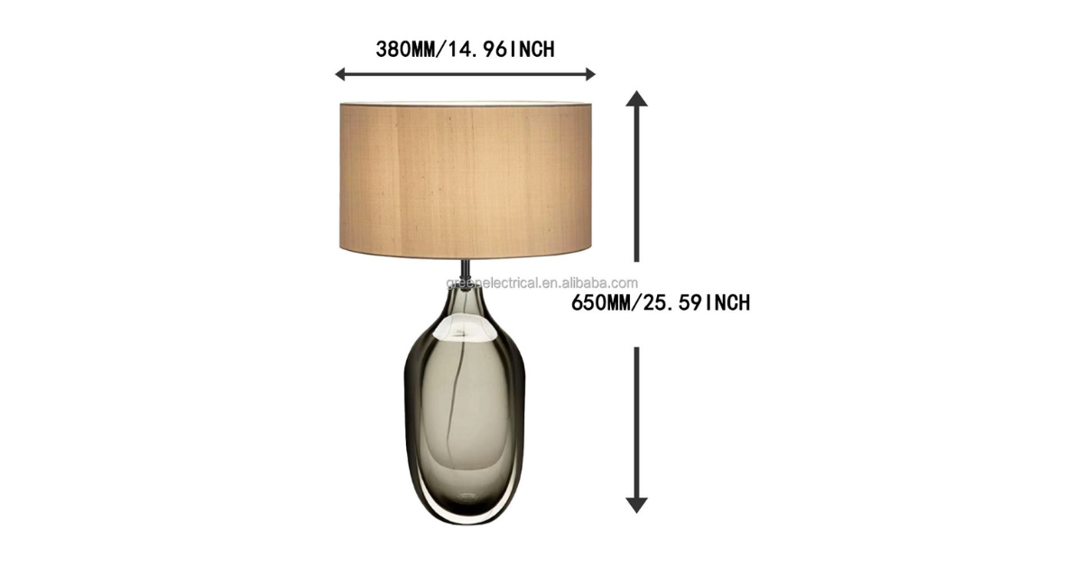 Close-up of LED desk lamp design