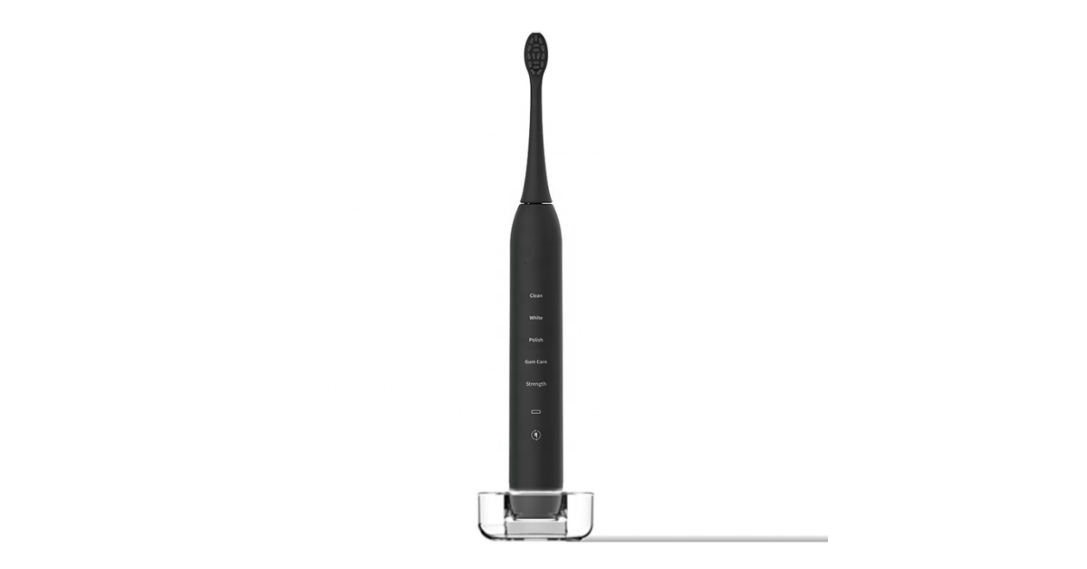 Soft DuPont bristles close-up