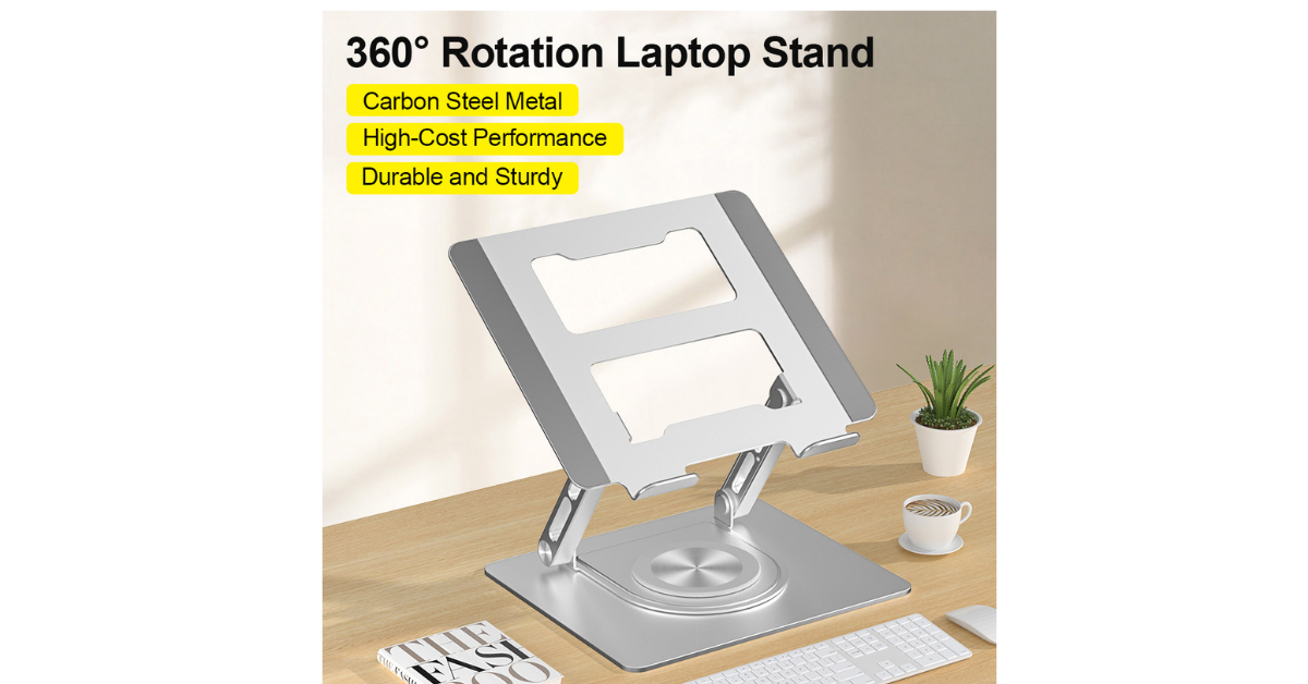 metal laptop stand adjustable