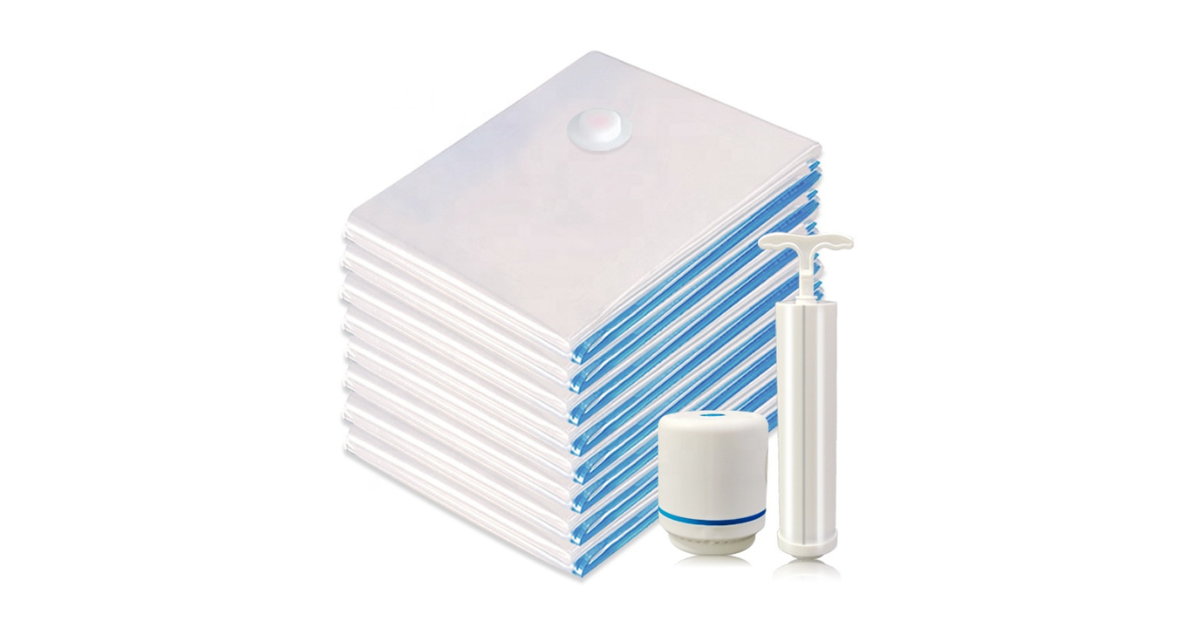 large vacuum storage bag for blankets and bedding