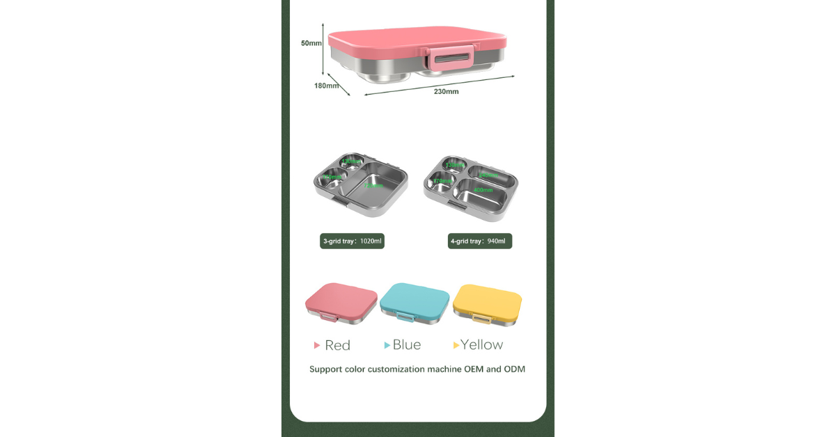 leak proof silicone container with lid