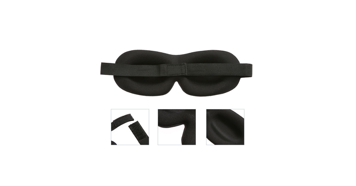light blocking sleeping eye mask for insomnia relief