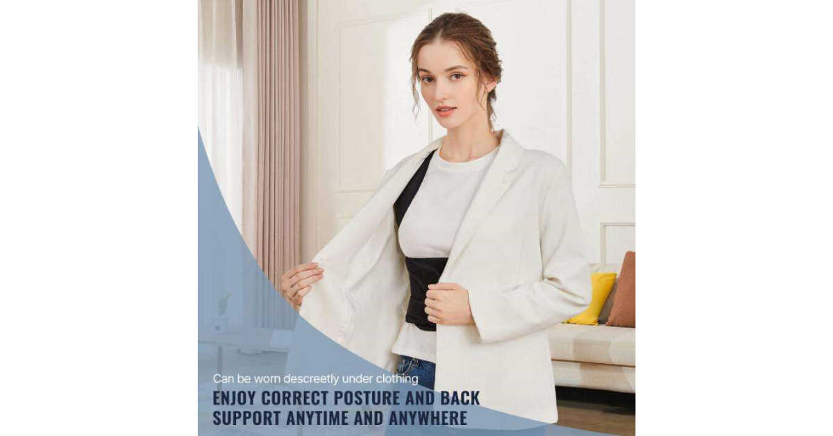 posture belt for upper back support