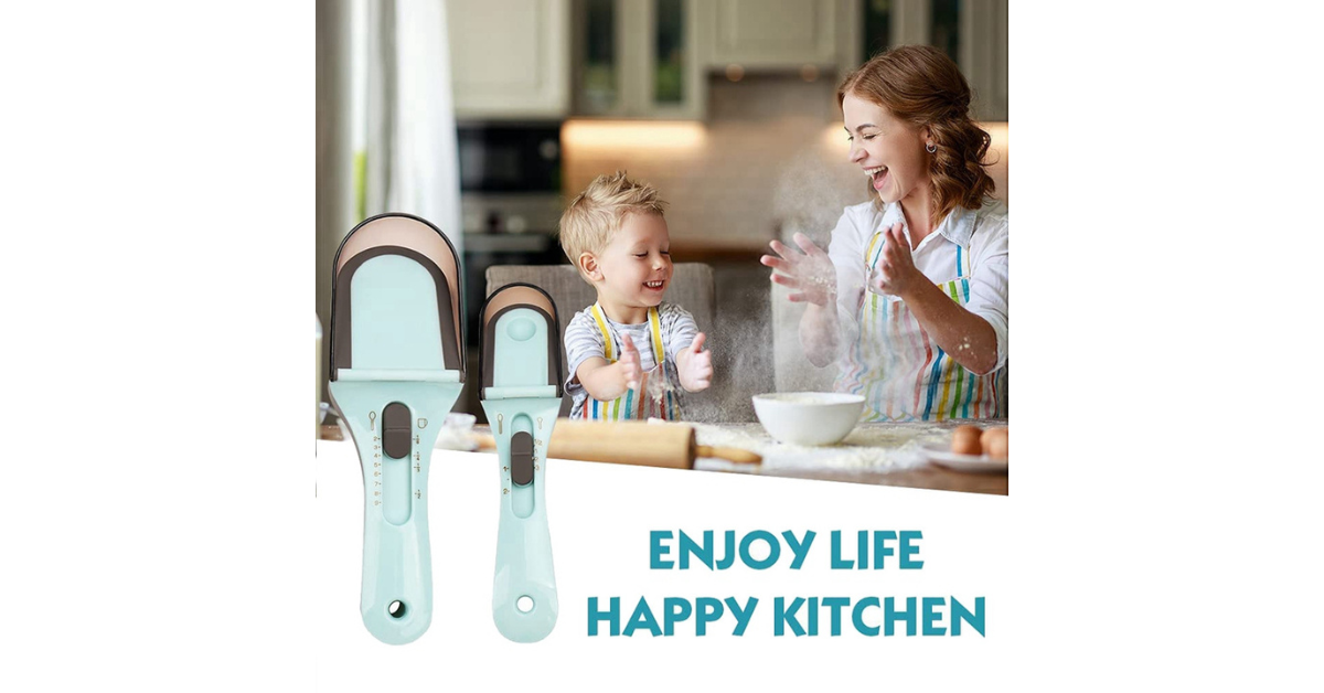 magnetic measuring spoon drawer organizer