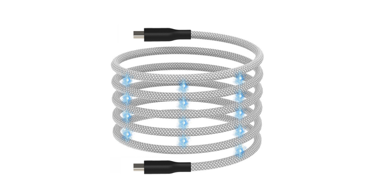 magnetic usb c charging cable fast charging