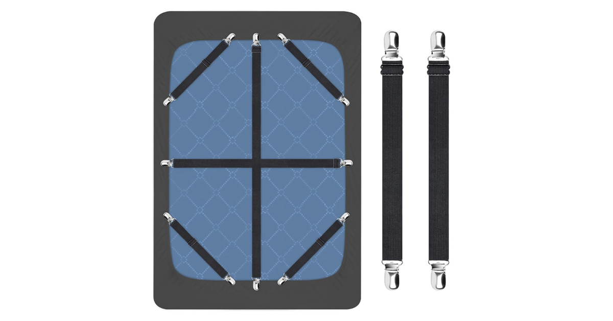 strong metal gripper sheet holder strap