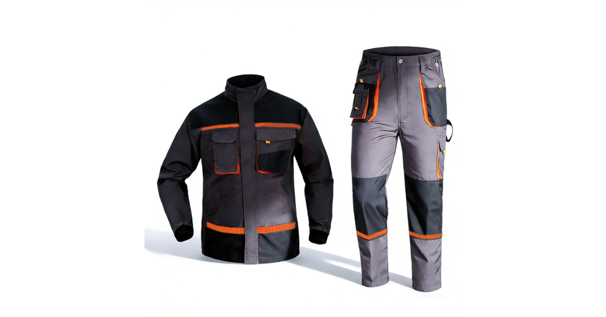 breathable cotton cargo workwear