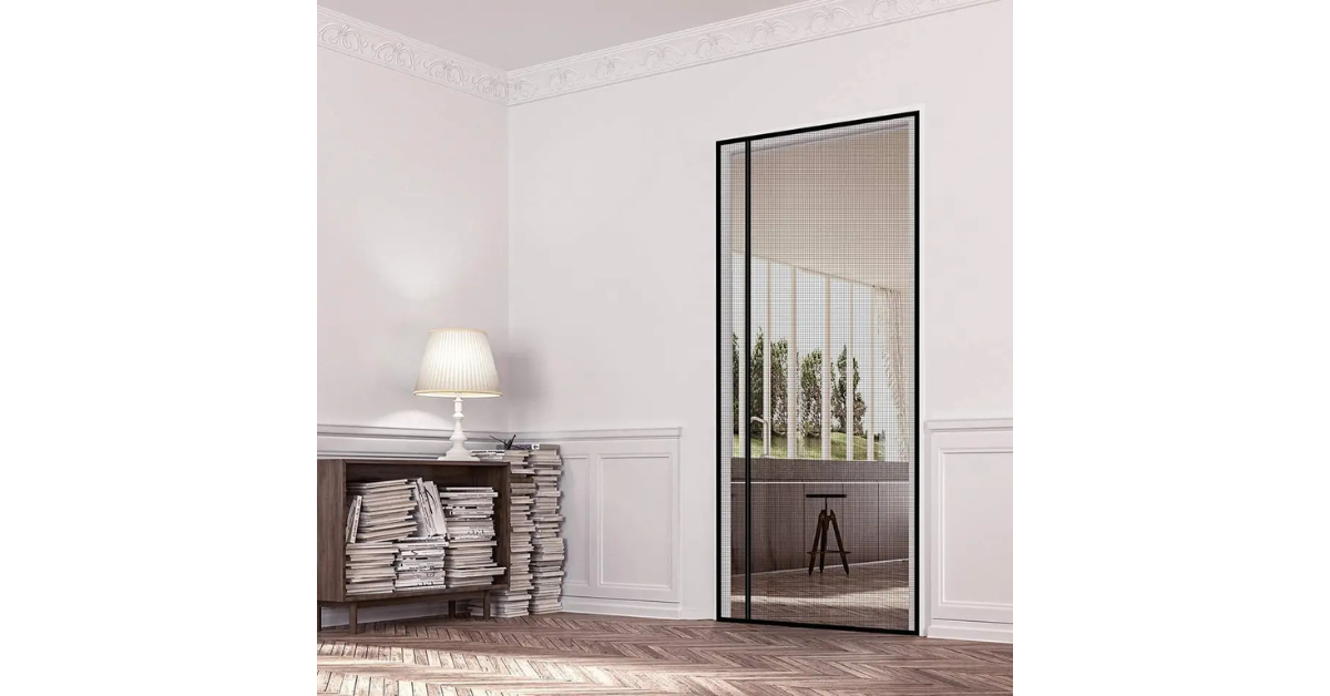 mesh door screen blocking insects