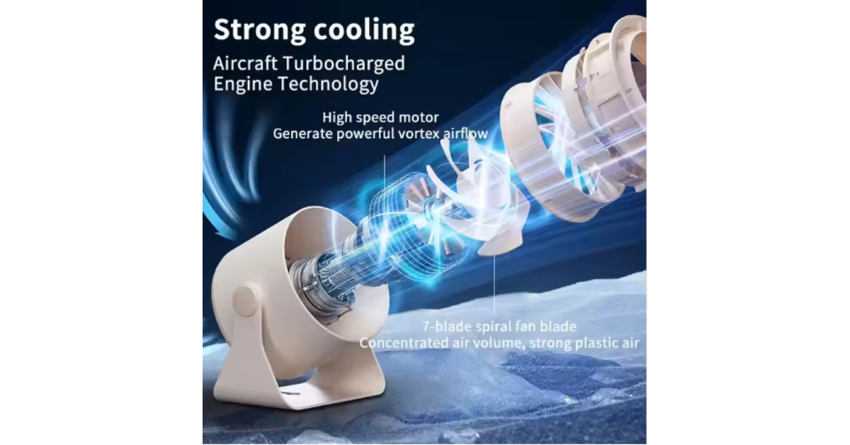 hands-free personal neck fan