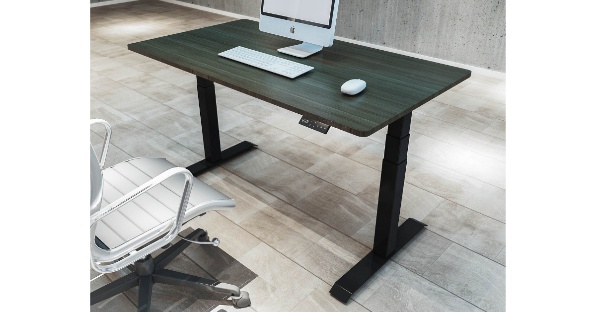 ergonomic footrest under adjustable desk