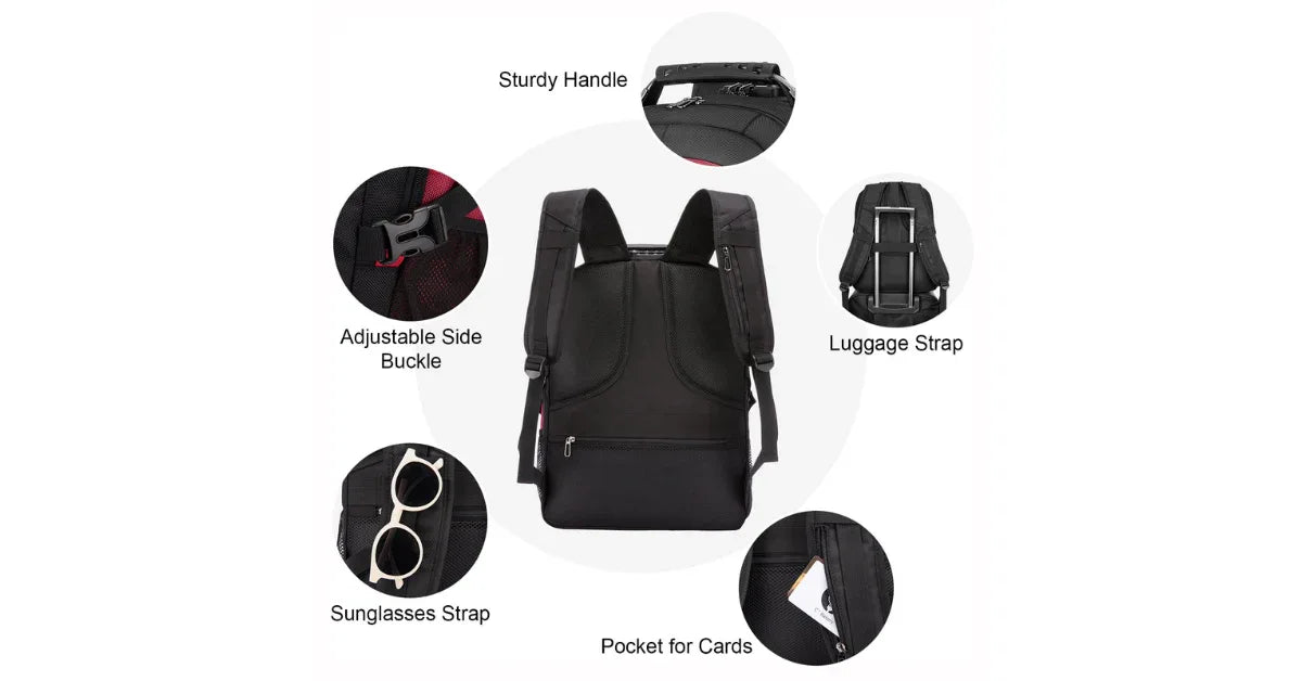 LOVEVOOK Anti-Theft USB Travel Backpack – Secure & Smart Travel Gear - vitaliqa