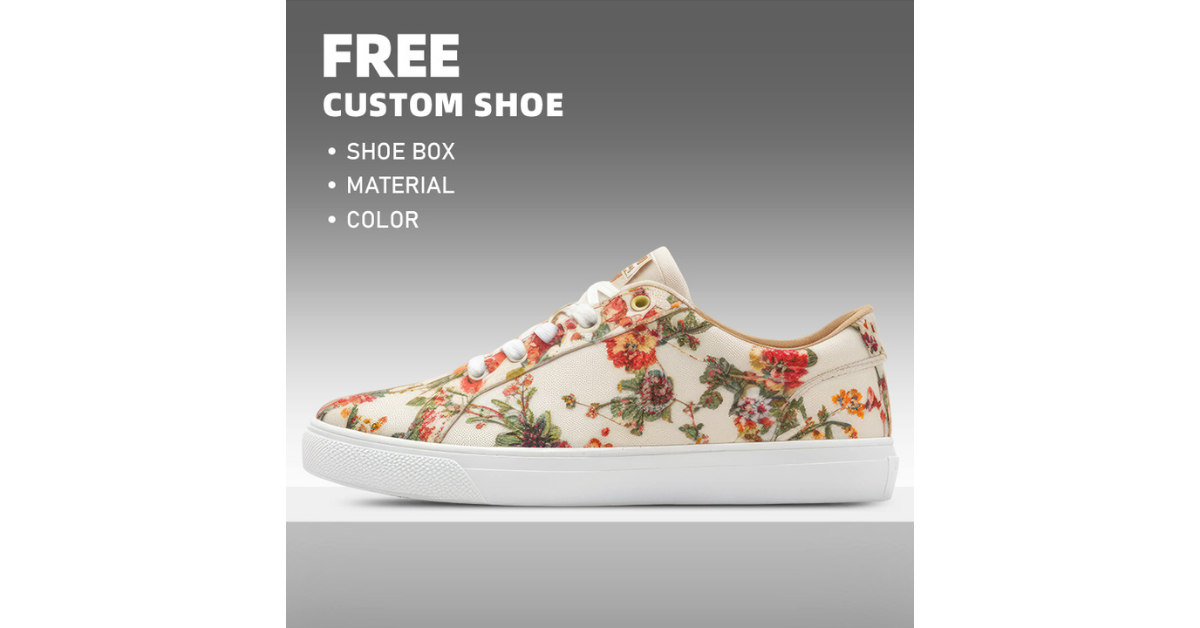 Multi-material upper with leather, mesh, and canvas