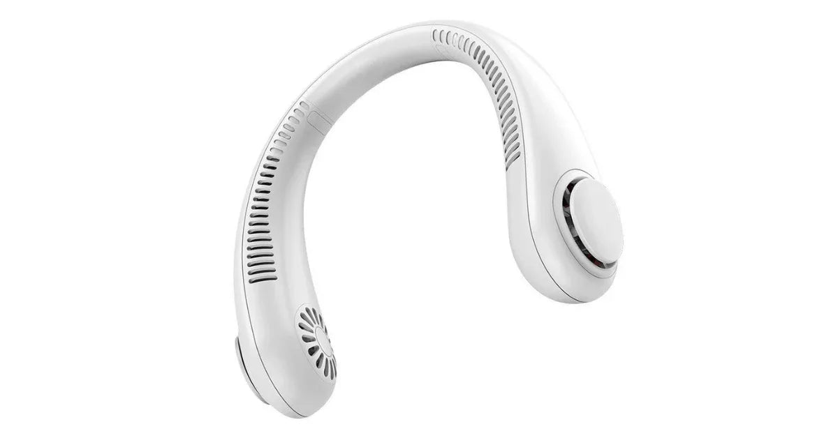 Mini Bladeless Hanging Neck Fan – Portable Cooling USB Fan - vitaliqa