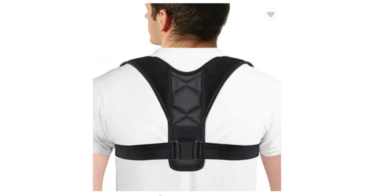 OLLAS Adjustable Back Posture Corrector – Back & Shoulder Support Belt - vitaliqa